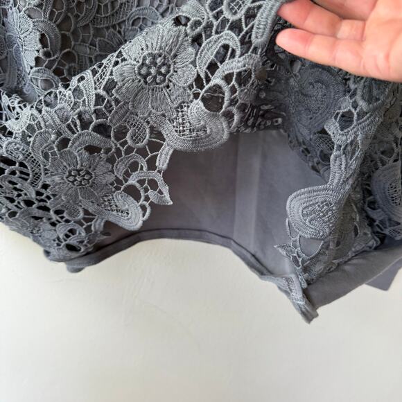 Adrianna Papell Gray Lace from sweater size XXL - Picture 5 of 8